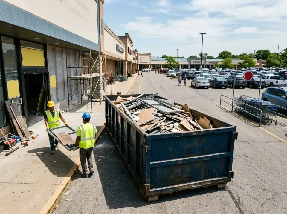 retail-store-renovation-debris-003 — frequently asked questions, Roll-off Dumpster Rentals in Malvern, PA